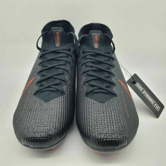 Nike Superfly 7 Elite DF FG Mens Size 8 Bred Black Red Soccer Cleats AQ4174-060 main image 6